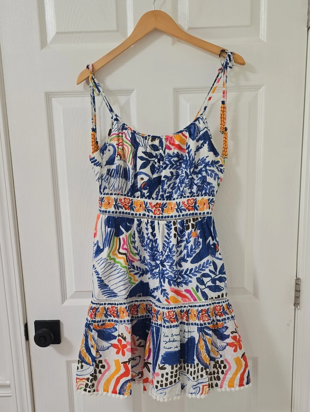 Farm Rio Wild Brazil Midi Dress Size S - Picture 2 of 7